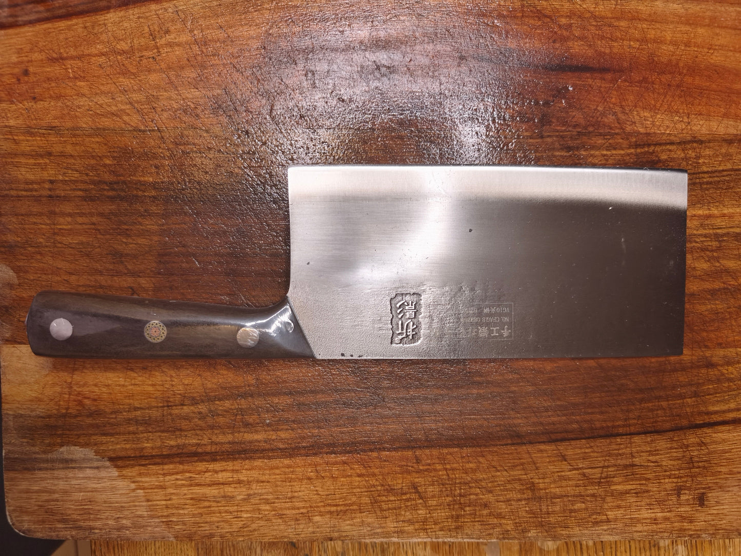 日本VG10切片刀，7号折影刀Chinese kitchen knife(片刀，切菜切肉